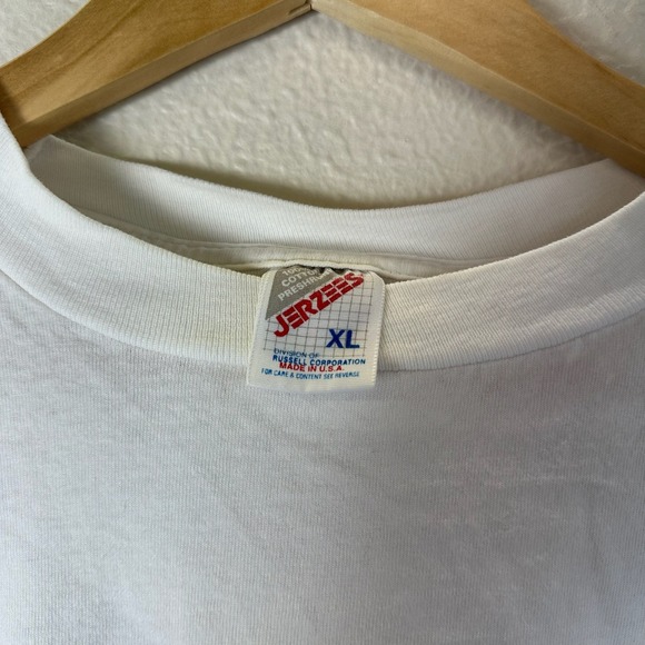 Vintage 1994 Jerzees Auburn vs Georgia T-Shirt Mens XL White Game Day Graphic - Picture 3 of 6